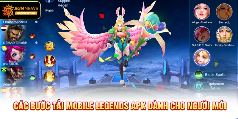 Các bước Tải Mobile Legends APK dành cho người mới