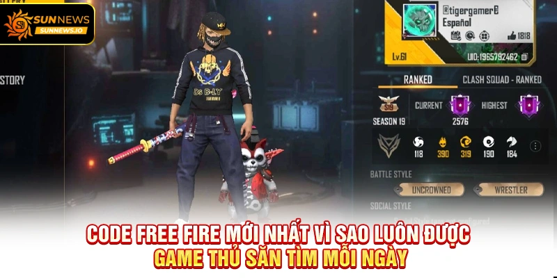 Code Free Fire Mới Nhất vì sao luôn được game thủ săn tìm mỗi ngày