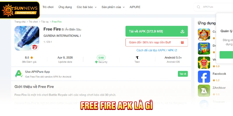 Free Fire APK là gì