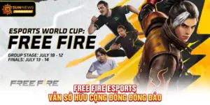 Free Fire Esports vẫn sở hữu cộng đồng đông đảo