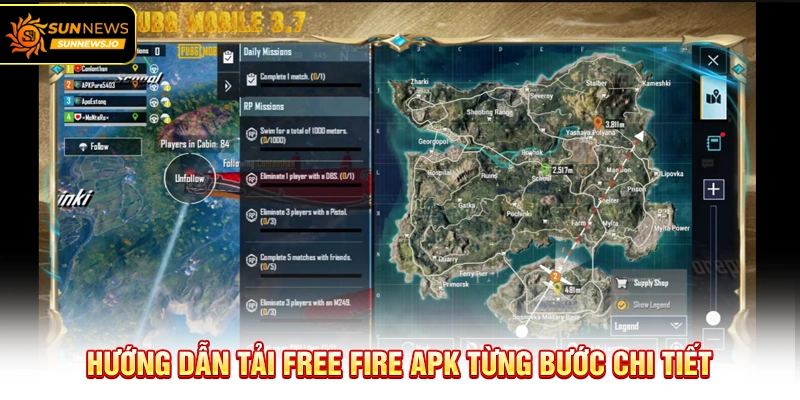 Hướng dẫn Tải Free Fire APK từng bước chi tiết