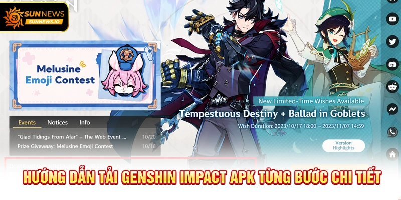 Hướng dẫn Tải Genshin Impact APK từng bước chi tiết