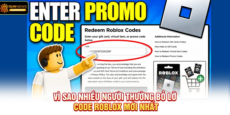 Vì sao nhiều người thường bỏ lỡ Code Roblox Mới Nhất
